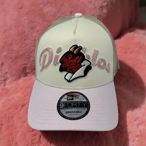 New Era Diablos Rojos del México 9FORTY A-Frame Trucker Hat Snapback Cap NWT